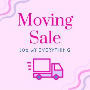 MOVING SALE 50%+ OFF